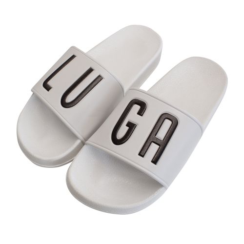 HC Lugano Badeschlappen "weiss"