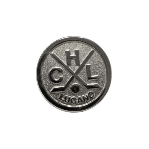 HC Lugano Pin silber