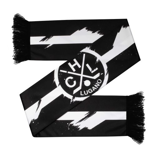 HC Lugano Schal polyester Logo