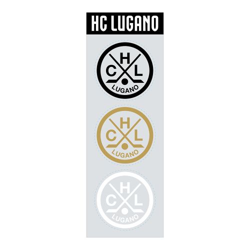 HC Lugano 3er-Stickerset
