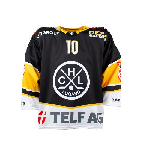 HC Lugano Trikot Home 25/26 Authentic