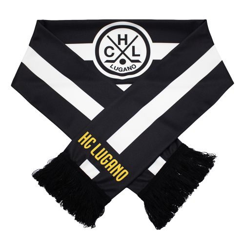 HC Lugano Schal polyester Balken